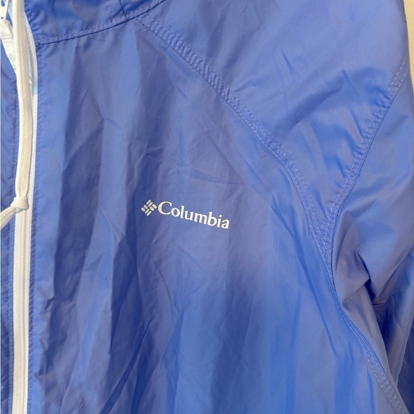 Columbia Blue and White Women's Jacket - Picture 2 of 5